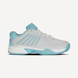 NEW K-SWISS women's hypercourt express 2 shoes in brtwh/angbl/srll